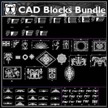 Architectural Finishes CAD blocks