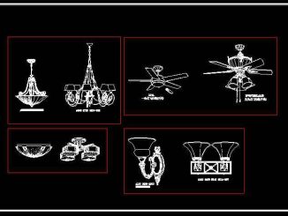 AutoCAD Blocks for Table Lamps Desk Lamp CAD Blocks, CAD Floor Lamps, Fans, Pendant Lighting AutoCAD Blocks, Wall Sconces CAD Symbols Ceiling Description