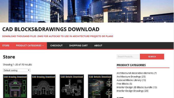CAD BLOCKS&DRAWINGS DOWNLOAD DOWNLOAD THOUSAND FILES .DWG FOR AUTOCAD TO USE IN ARCHITECTURE PROJECTS OR PLANS