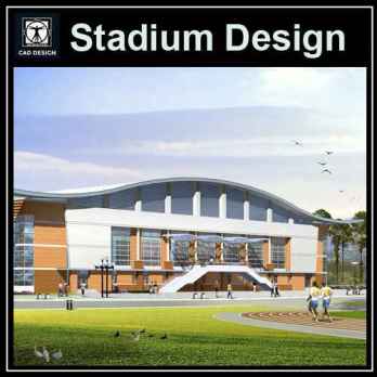 Stadium Cad Drawings 3
