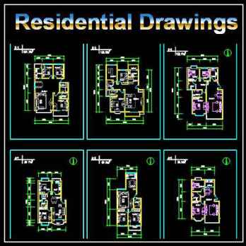 Residential Plans Collection