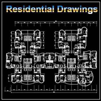 Residential layout plans