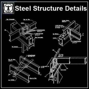 Free Steel Structure Details 3