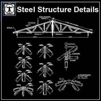 Free Steel Structure Details 4