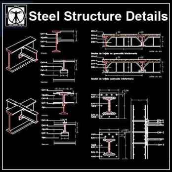 Free Steel Structure Details 5
