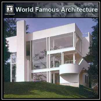 Villa inspired from Richard Meier's house