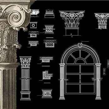 Ornamental Parts of Buildings 8