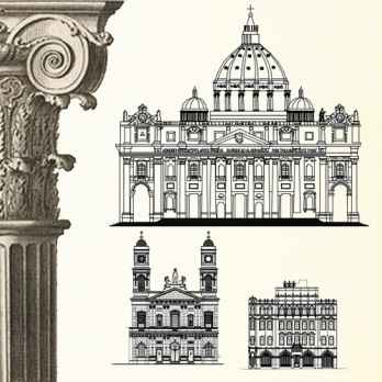 Ornamental Parts of Buildings 9