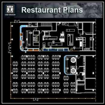 Restaurant plan design