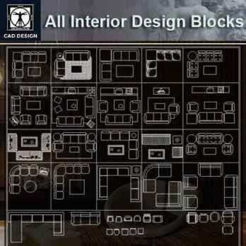 All Interior Design Blocks Bundle 4