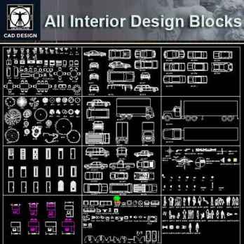 All Interior Design Blocks Bundle 6