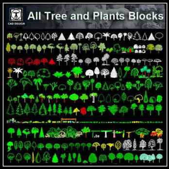 All Tree and Plants Blocks