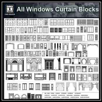 All Windows Curtain Blocks Bundle