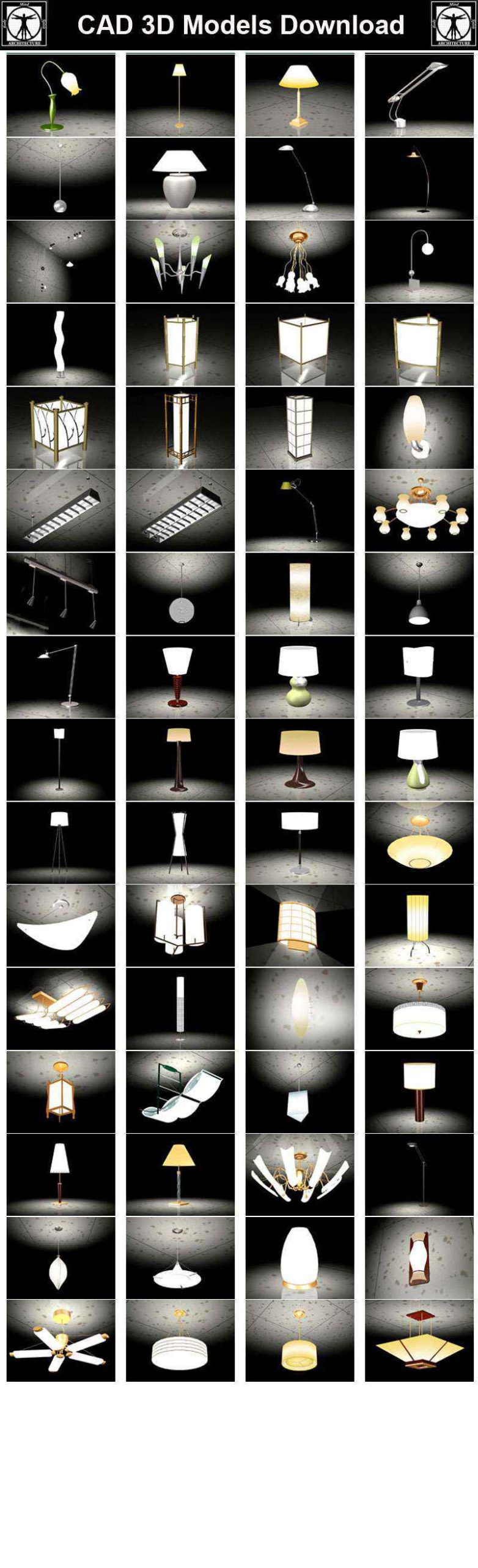 Lamp 3D Cad Models - Image 2