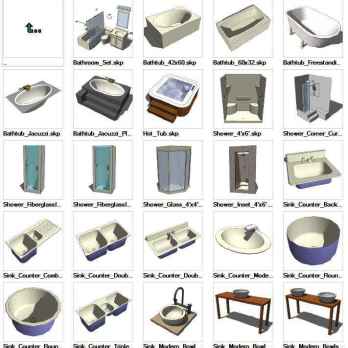 Sketchup Plumbing 3D models download