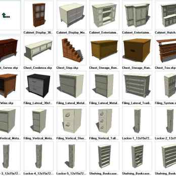Sketchup Storage 3D models download