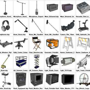 Sketchup Auditorium 3D models download