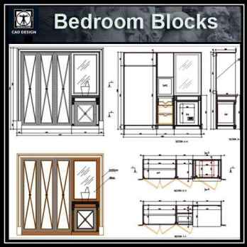 Bedroom Blocks-Wardrobe_with_bar_and_safe