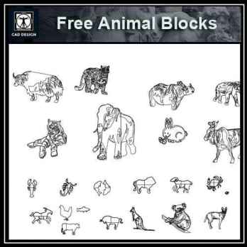 Free Animal blocks