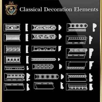 Free Classical Decoration Elements 5