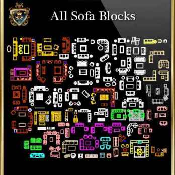 Sofa Blocks Collection (All in one!!)