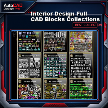 【Interior Design Full CAD Blocks Collections】(Best Collections!!)
