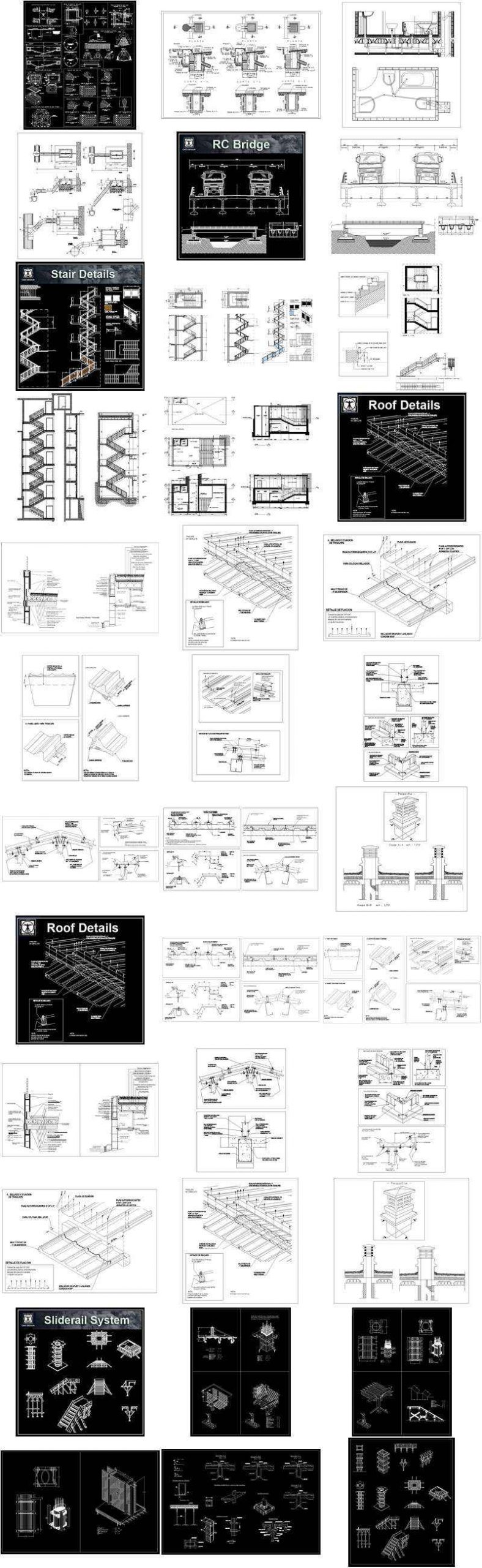 💎【All 40 Architecture CAD Details Collections】 (Total 40 Best Collections)💎 - Image 6