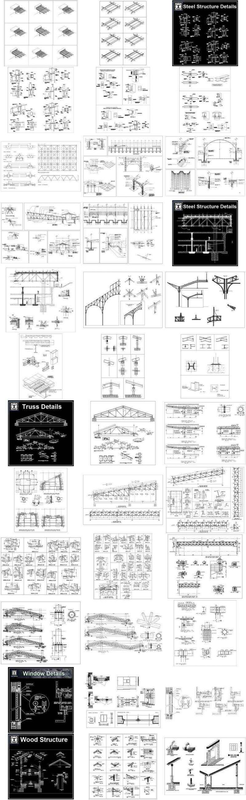 💎【All 40 Architecture CAD Details Collections】 (Total 40 Best Collections)💎 - Image 4