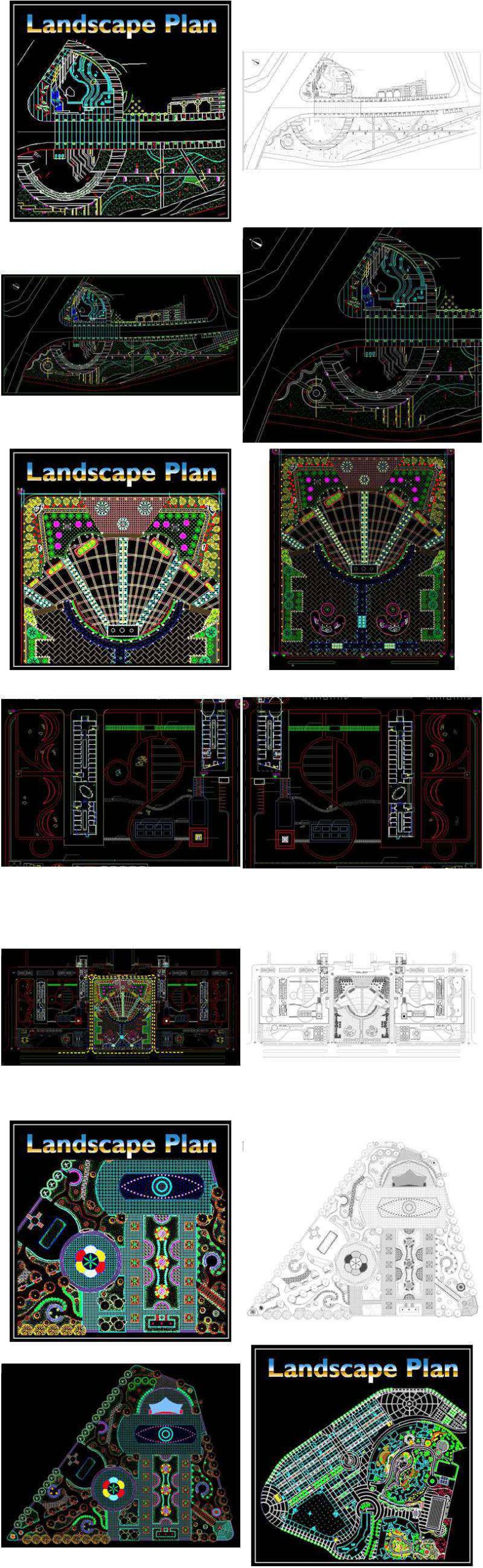 【All Urban Design CAD Drawings Collections】(Best Recommanded!!) - Image 8