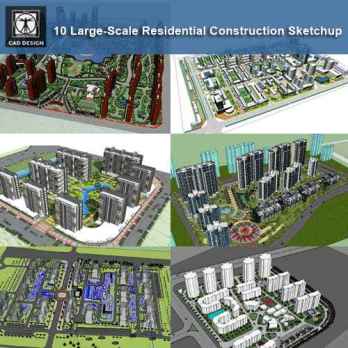 【Download 25 Residential Construction Sketchup 3D Models】 (Recommanded!!)