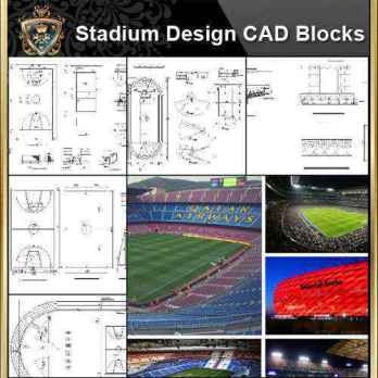 ★【Stadium CAD Blocks-Stadium,Gymnasium, track and field, playground, Sports hall V.2】@basketball court, tennis court, badminton court, long jump, high jump ,CAD Blocks,Autocad Blocks,Drawings,CAD Details