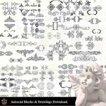 ★【Neoclassical Style Decor CAD Design Elements V.6】Neoclassical interior, Home decor,Traditional home decorating,Decoration