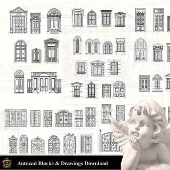 ★【Neoclassical Style Decor CAD Design Elements V.8】Neoclassical interior, Home decor,Traditional home decorating,Decoration