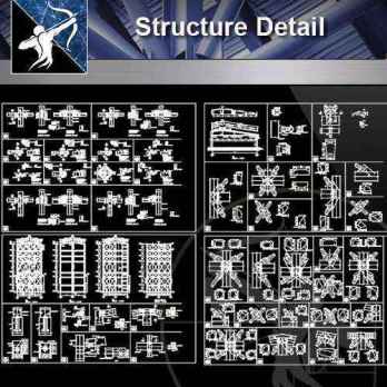 【Architecture CAD Details Collections】Structure CAD Details V2