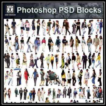 ★【 PSD Landscape Blocks-All People PSD Blocks Download V2】