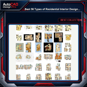 ★Best 56 Types of Residential Interior Design PSD color plans Bundle (Total 0.9GB PSD Files -Recommanded!!💎💎)