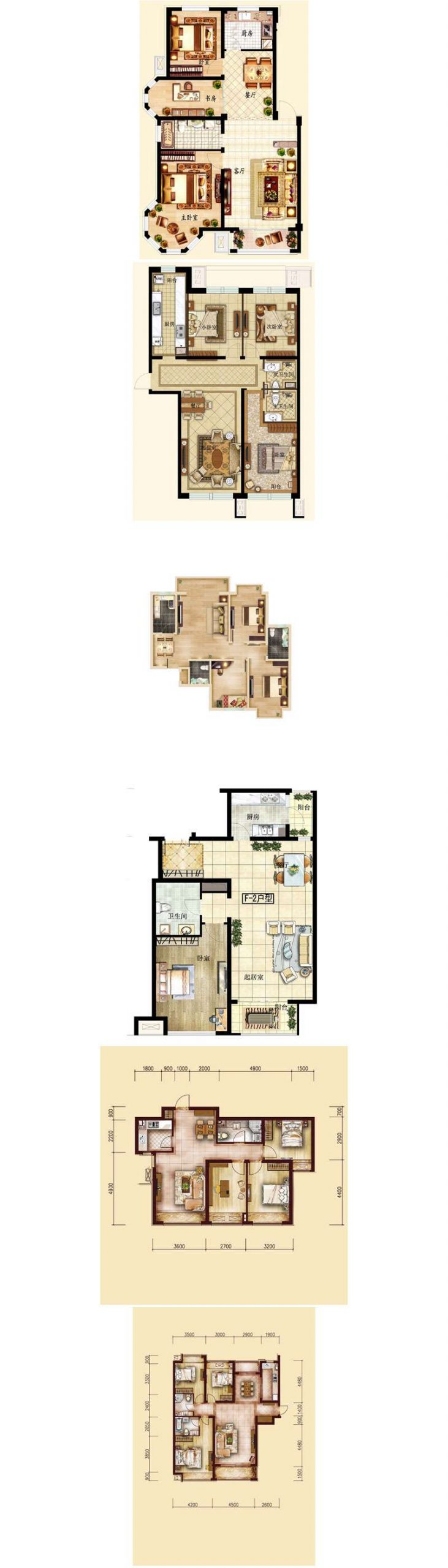 ★Best 56 Types of Residential Interior Design PSD color plans Bundle (Total 0.9GB PSD Files -Recommanded!!💎💎) - Image 3