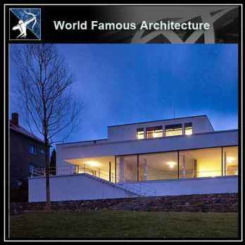 💎【Famous Architecture Projects】Villa tugendhat CAD Drawing