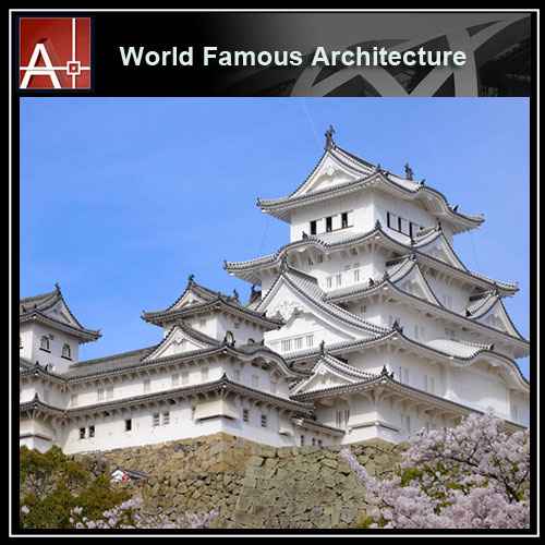 Hime Castle Sketchup 3D model