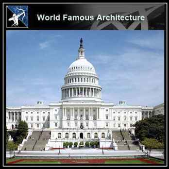 💎【Famous Architecture Projects】Capitol CAD 3D Model