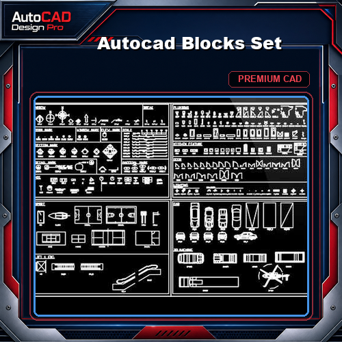 Autocad Blocks Set