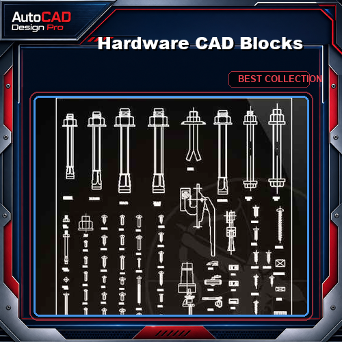 ★【Hardware CAD Blocks】