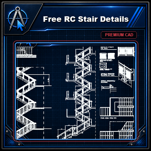 Free RC Stair Details