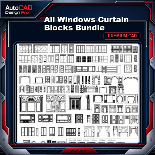 All Windows Curtain Blocks Bundle