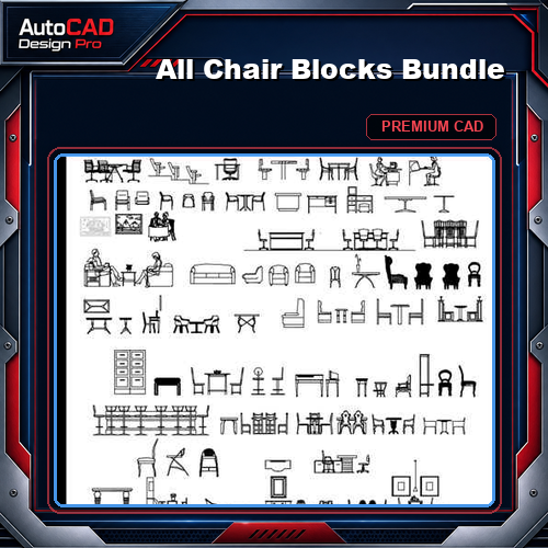 All Chair Blocks Bundle