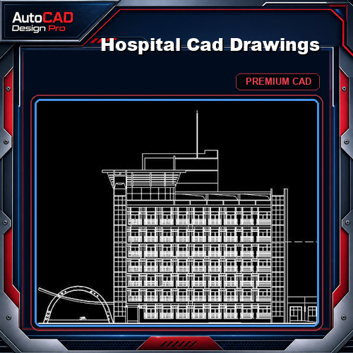 Hospital Cad Drawings