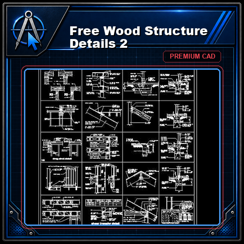 Free Wood Structure Details 2