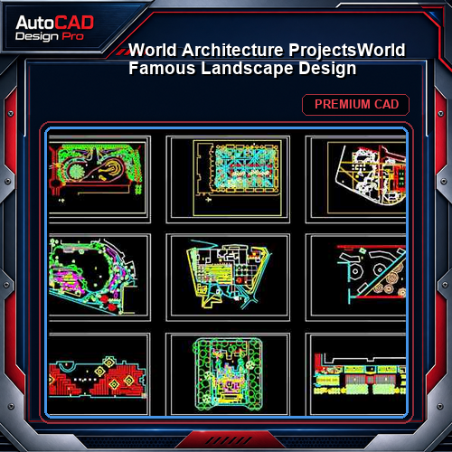 💎【World Architecture Projects】World Famous Landscape Design