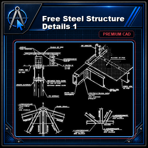 Free Steel Structure Details 1