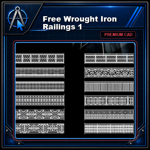 Free Wrought Iron Railings 1